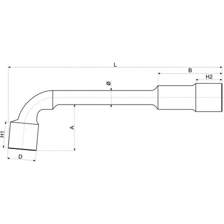 L TYPE SOCKET WRENCH 21MM (YT-1641)
