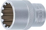 SOCKET, GEAR LOCK | 12.5 MM (1/2") DRIVE | 21 MM (10221)