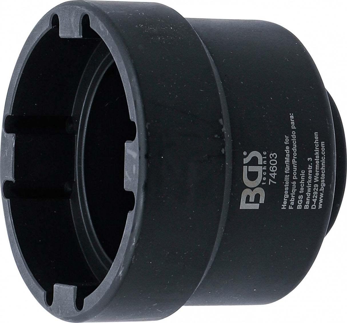 FRONT AXLE GROOVE NUT SOCKET | INSIDE TAPS | FOR DAF (LF 45) 12T (74603B)
