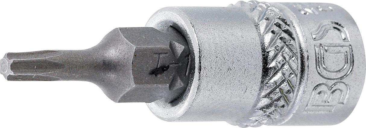 BIT SOCKET | 6.3 MM (1/4") DRIVE | T-STAR (FOR TORX) T10 (2590)