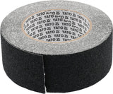 BLACK NON-SLIP PVC TAPE FOR STAIRS AND WALKWAYS | 50 MM X 10 M (YT-72501)