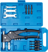 RIVETER SET | FOR STANDARD, NUT AND STUD RIVETS (438)