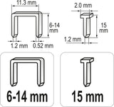 2 WAY STAPLES GUN (YT-70021)