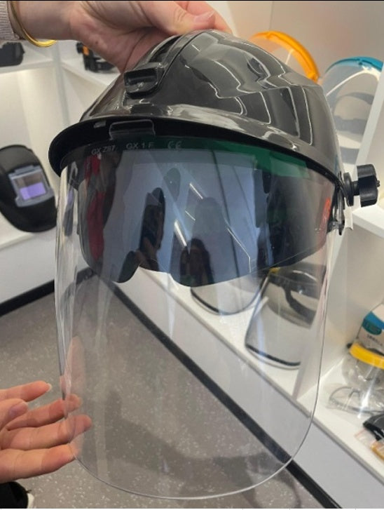 FACE SHIELD | 3D CURVED MOLDED LENS (FS03C)