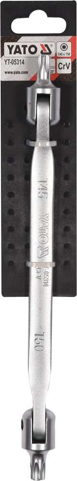 TORX DOUBLE HEAD FLEXIBLE WRENCH T45XT50 (YT-05314)