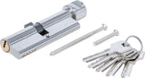 SECURITY CYLINDER LOCK | WITH ROTARY KNOB | 45/45 | 90 MM (85290)