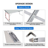 FOLDABLE TABLE / COUNTER | ALUMINUM | ADJUSTABLE HEIGHT (LC01)