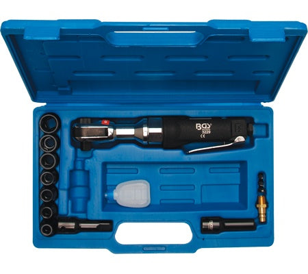 PNEUMATIC RATCHET FOR SOCKETS WITH SET | 12.5 MM (1/2") | 74 NM (3224)