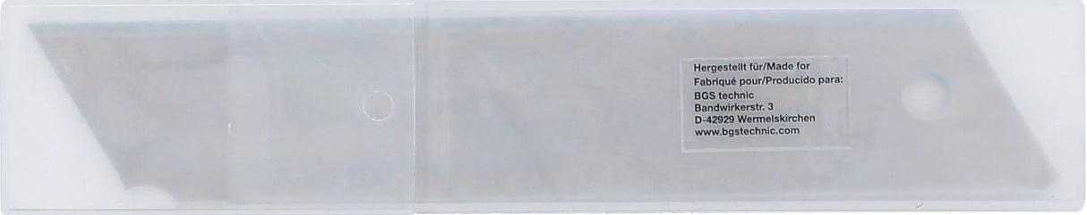 RETRACTABLE BLADES | 25 MM | 10 PCS. (50626)