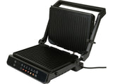 ELECTRIC GRILL, WAFFLE MAKER 2IN1 2000W, LED CONTROL PANEL (67440)