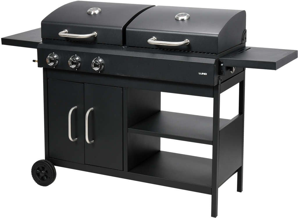 GRILL 2IN1, GAS + CHARCOAL TORNE 8,4KW (99649)