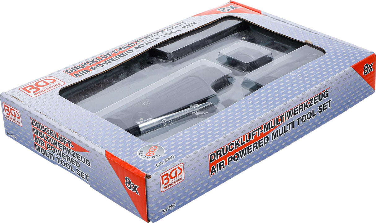 AIR MULTI-TOOL WITH 3 CHANGEABLE WORKING HEADS (3262)