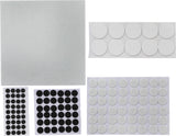 FELT PAD SET | SELF-ADHESIVE | 131 PCS. (80865)
