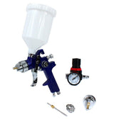 PAINT SPRAY GUN | HVLP | 600 CM³ | Ø 1.4 MM / Ø 1.7 MM | SET 3 IN 1 (H827-SET)