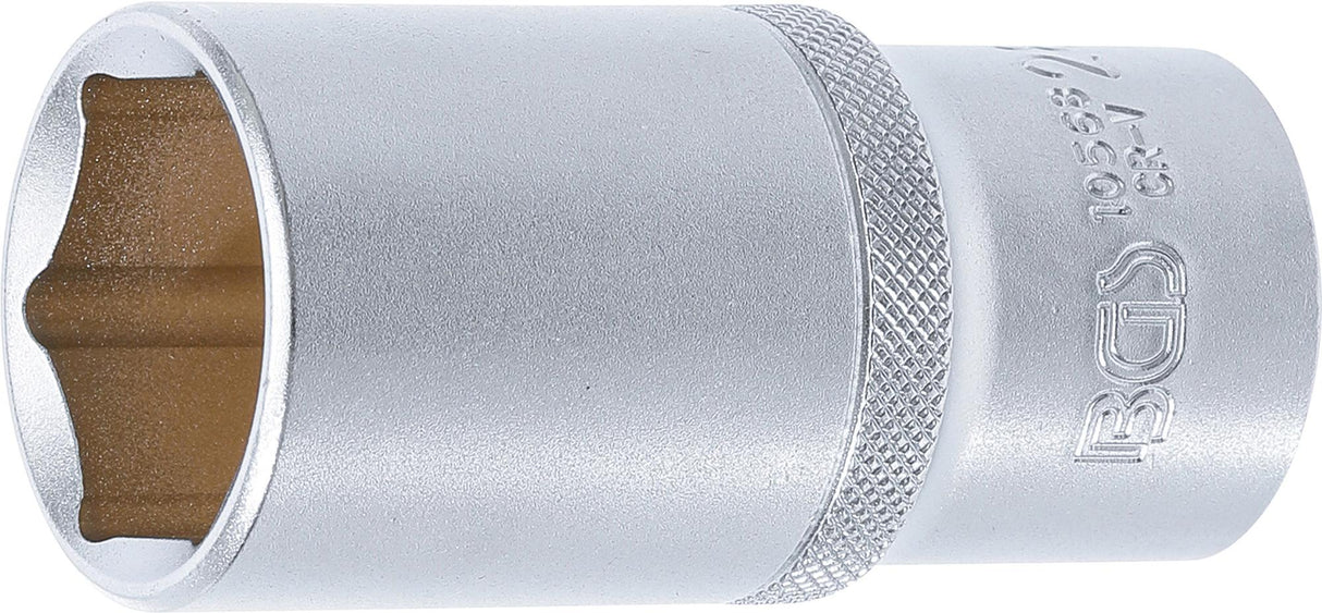 SOCKET, HEXAGON, DEEP | 12.5 MM (1/2") DRIVE | 28 MM (10568)