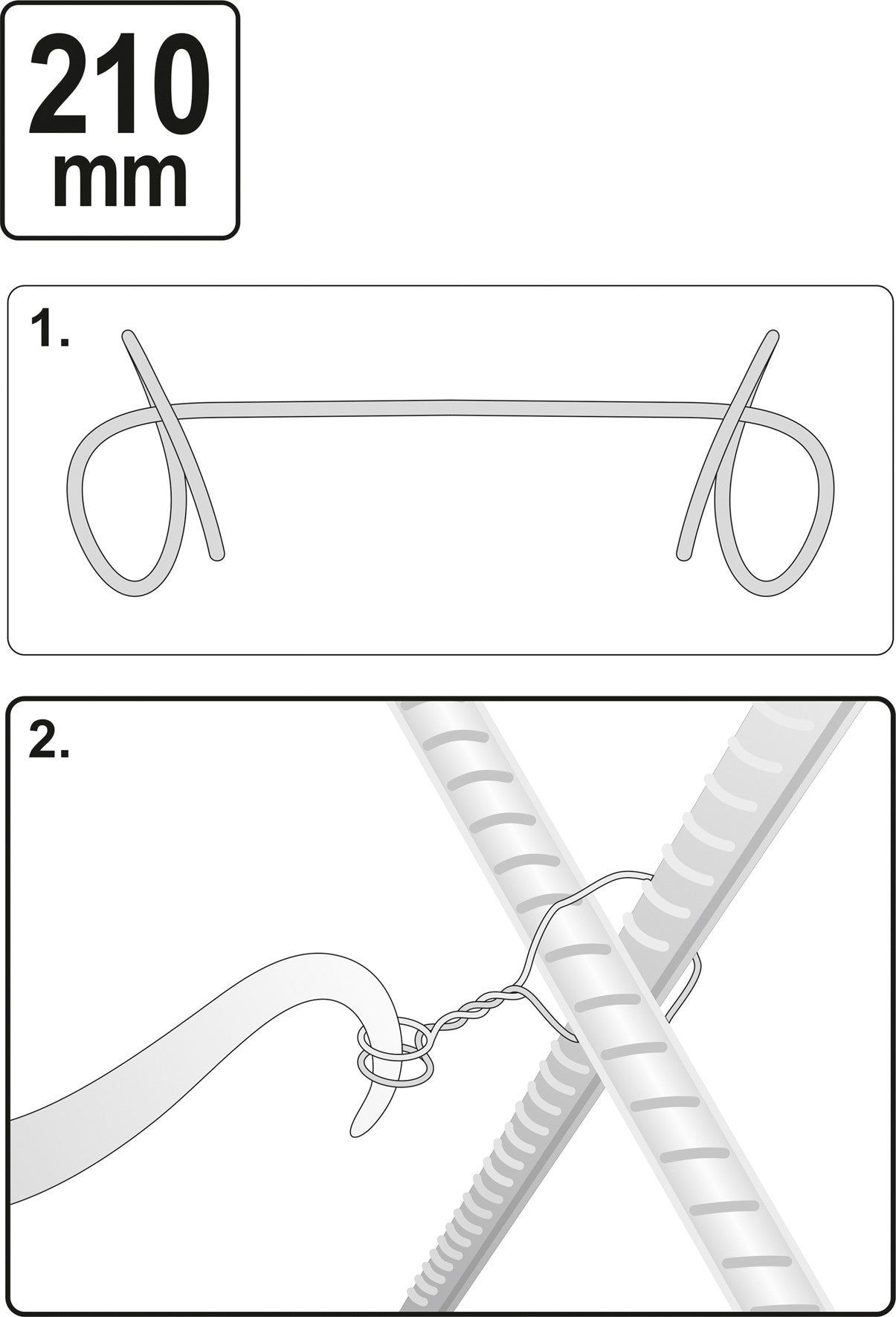 WIRE TYING TWISTER HOOK (YT-54230)