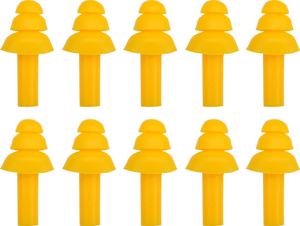 EAR PLUGS SILICONE 22DB 5 PAIRS (YT-7455)