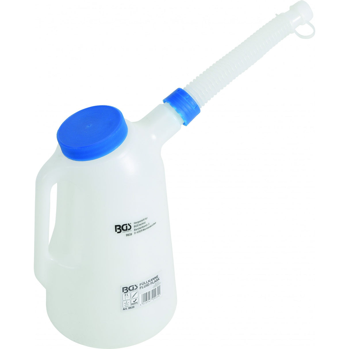 FLUID FLASK WITH FLEXIBLE SPOUT AND LID | 2 L (9939)