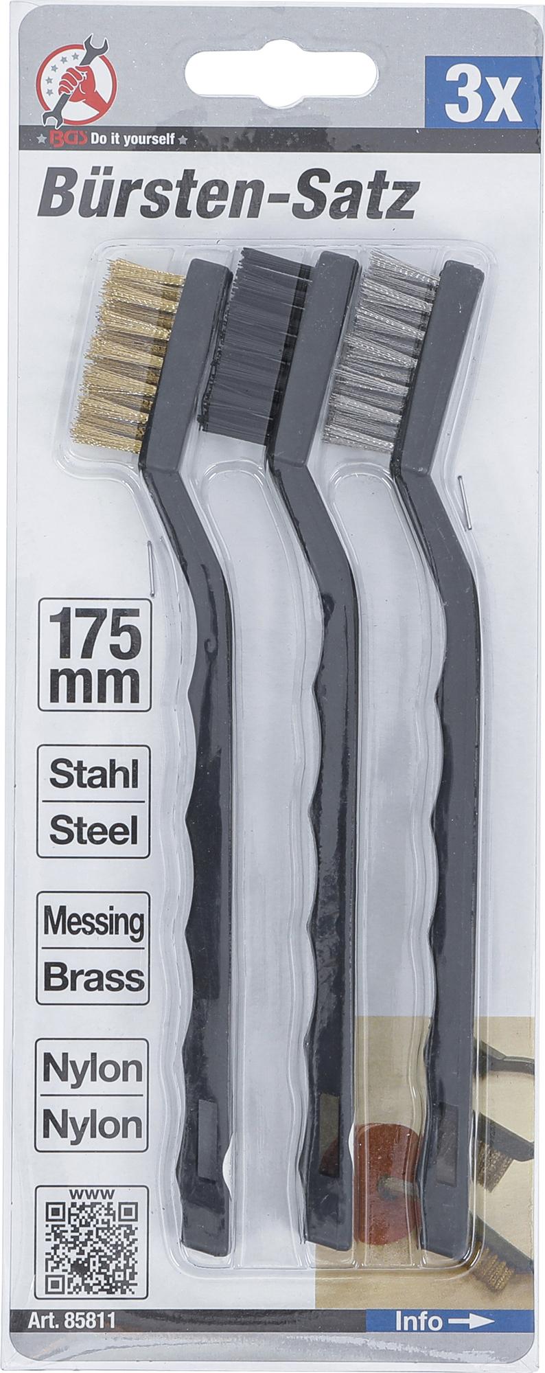 BRUSH SET | 175 MM | 3 PCS. (85811)