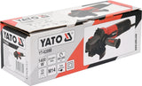 ANGLE GRINDER 1400W 125MM VARIABLE SPEED (YT-82098)