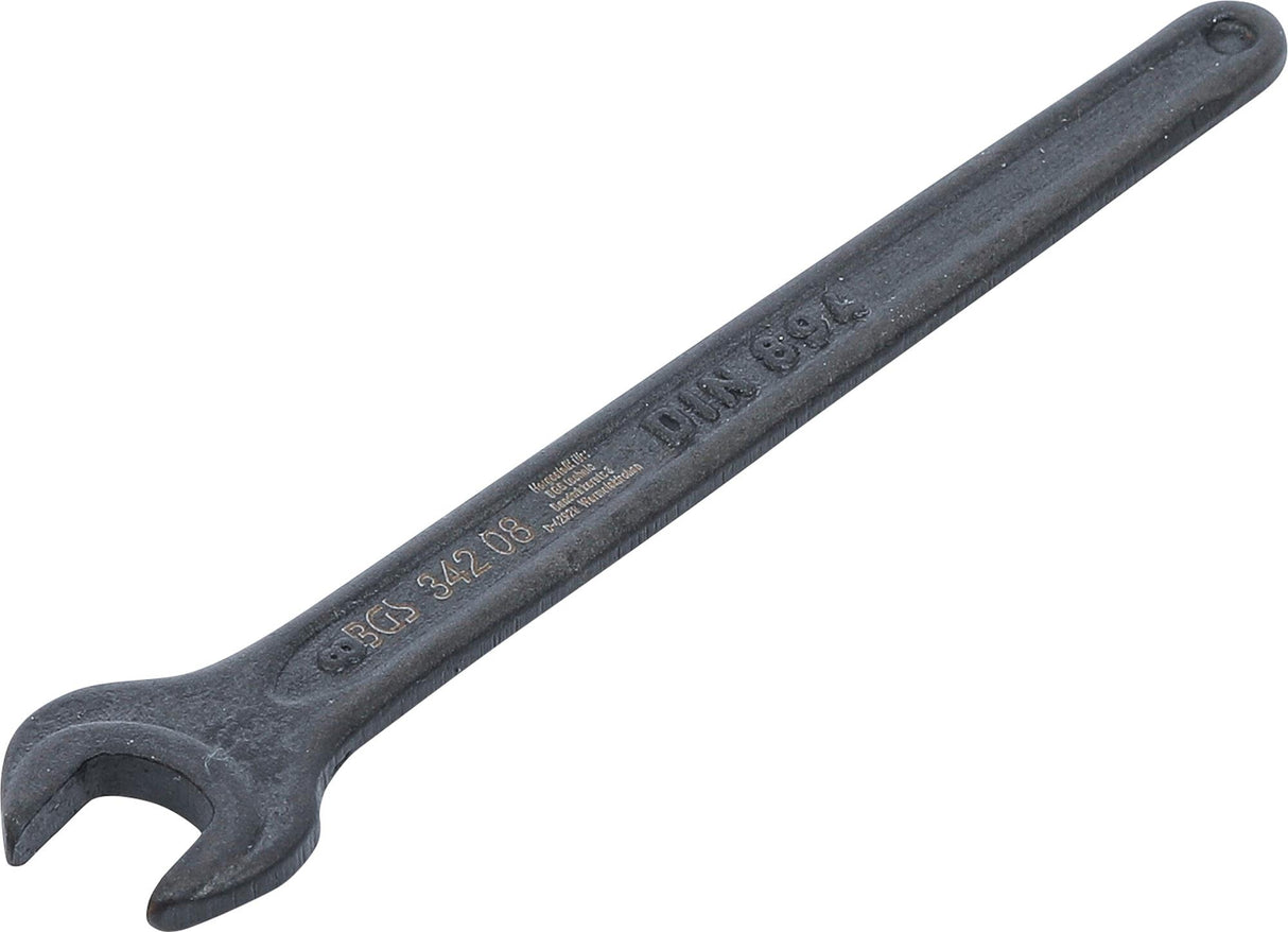 SINGLE OPEN END SPANNER | DIN 894 | 8 MM (34208)