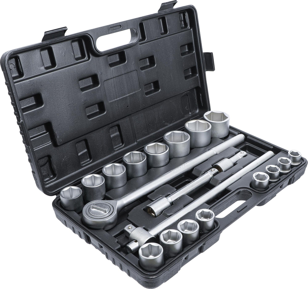 SOCKET SET | 20 MM (3/4") DRIVE | 19-50 MM | 20 PCS. (1202)