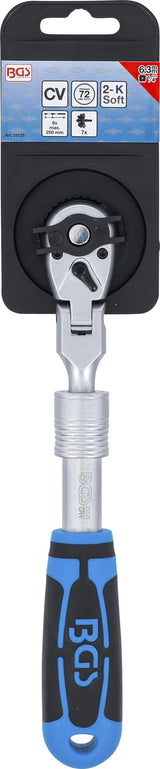 REVERSIBLE RATCHET, EXTENDABLE, BENDABLE | 6.3 MM (1/4") | 210 - 250 MM (25125)