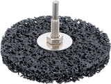 ABRASIVE GRINDING WHEEL | BLACK | Ø 100 MM | 8 MM MOUNTING HOLE (3978)