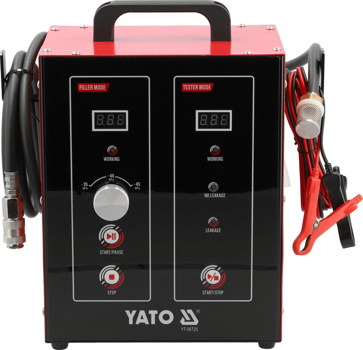 COOLING SYSTEM PRESSURE TESTING AND REFILLING KIT | 12 V DC | 30 W | 0.2 MPA (YT-06725)