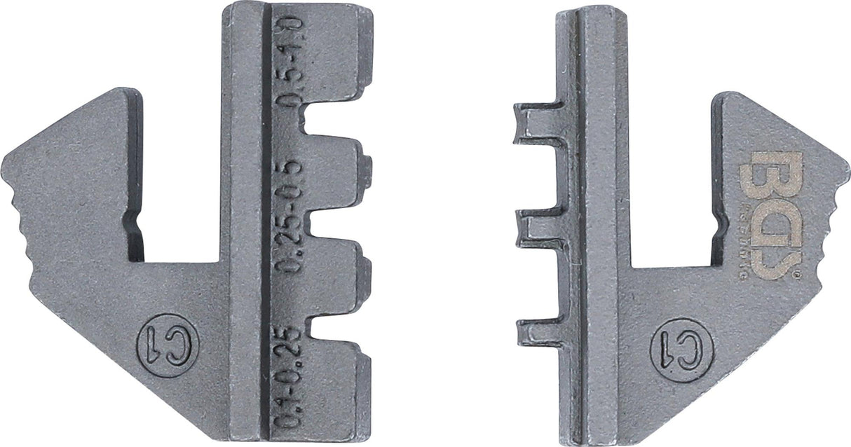 CRIMPING JAWS FOR OPEN TERMINALS | FOR BGS 1410, 1411, 1412 (1410-C1)