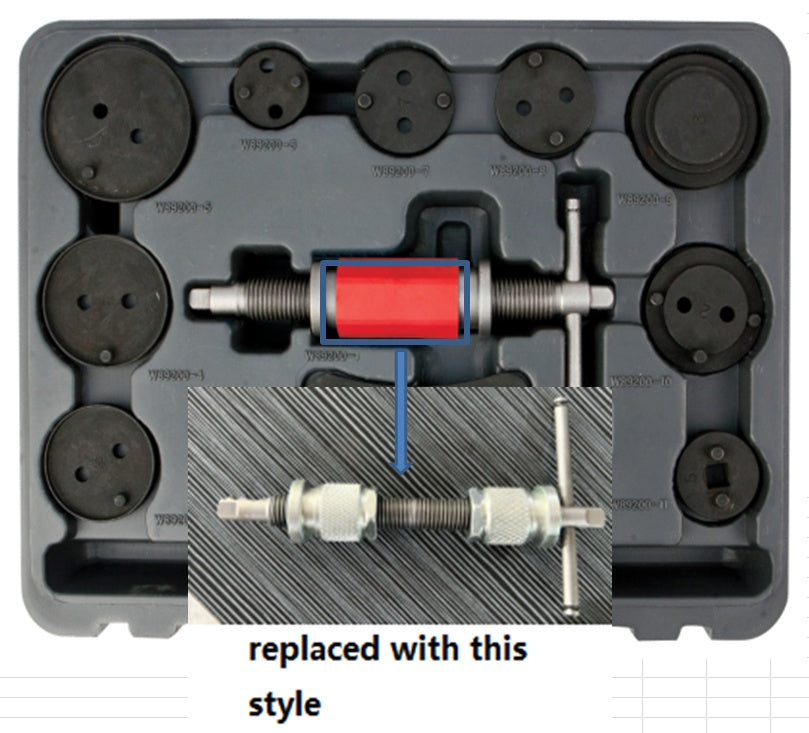BRAKE CALIPER PISTON WIND BACK KIT | WITH LEFT AND RIGHT THREAD | 10 PCS. (SK89200)