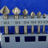 COUNTERSINK DRILL BIT SET | HSS | DIN 335 | 90° | 6 PCS. (SK1628)