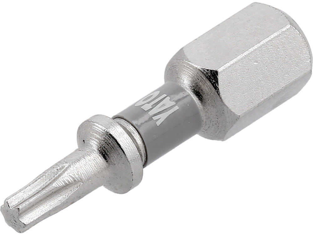 SCREWDRIVER BITS 1/4 25MM T10 2 PCS NI (YT-78011)