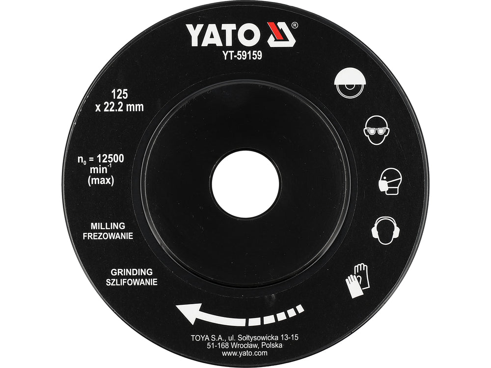 SAW RASP DISC 125MM (YT-59159)