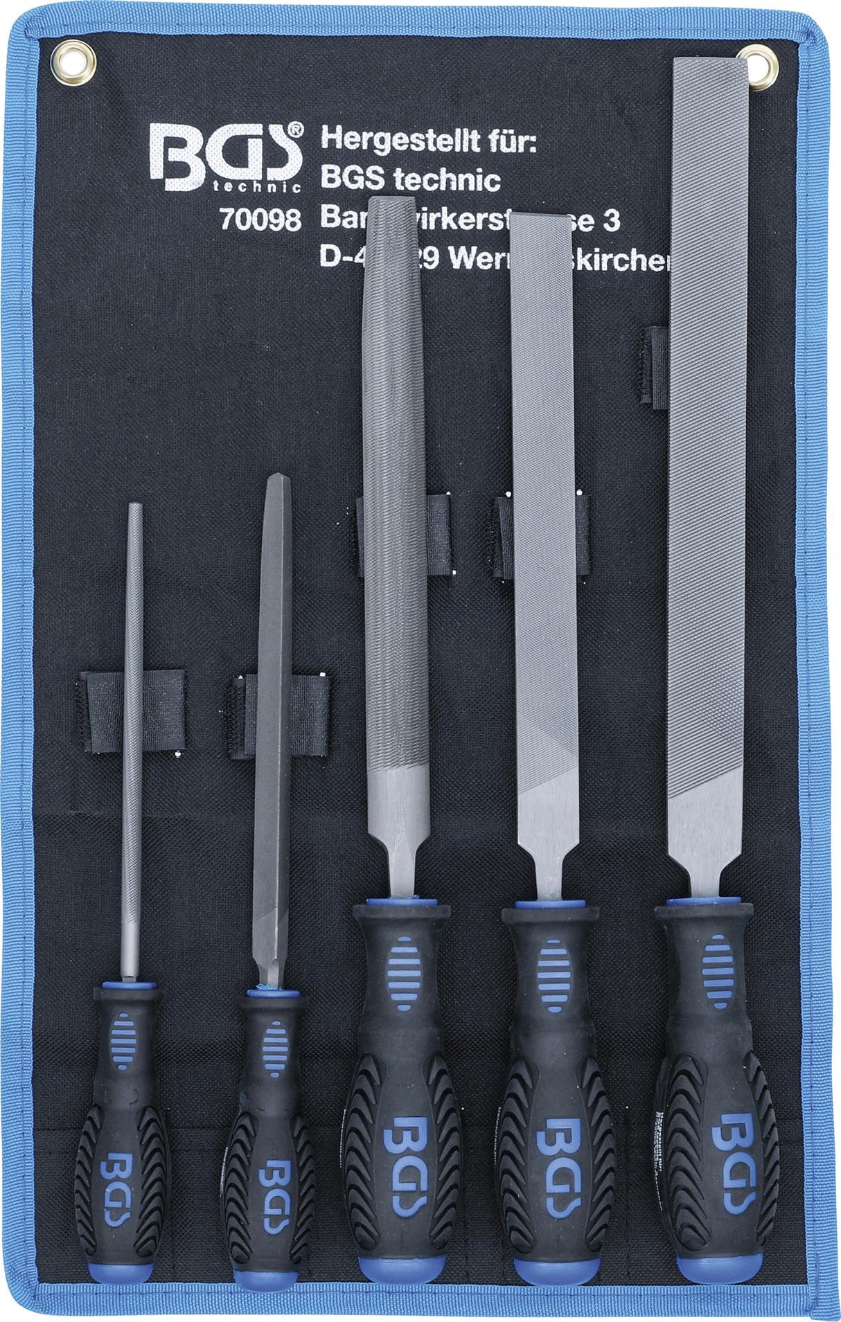MACHINIST'S FILE SET | 5 PCS. (70098)