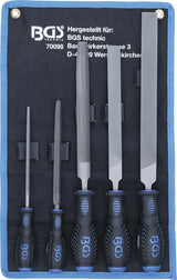 MACHINIST'S FILE SET | 5 PCS. (70098)
