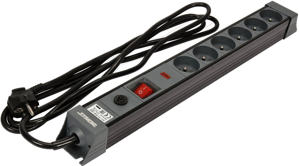 SURGE PROTECTOR POWER STRIP W.G. 6S 3M (72371)