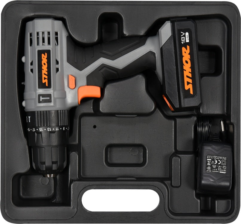 IMPACT DRILL DRIVER 18V - 1.3AH (78974)