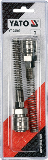 2PCS KIT OF EUROPEAN QUICK COUPLER (YT-24100)