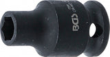 IMPACT SOCKET, HEXAGON | 6.3 MM (1/4") DRIVE | 5.5 MM (7296)