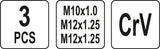 GLOW PLUG REAMER SET (YT-05341)
