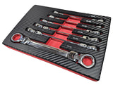 BOX-END DOUBLE-SIDED WRENCH SET | FLEX HEAD | 9 - 21 MM | 6 PCS. (FDS6)