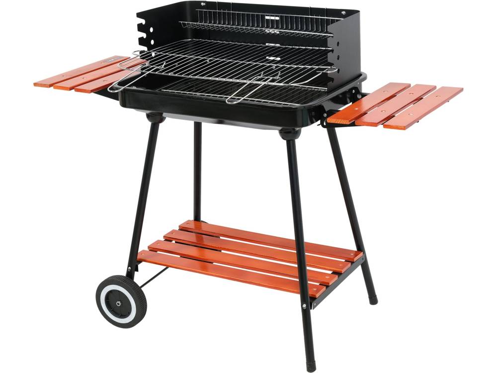 CHARCOAL GRILL W/ SHELVES GRATE 53X33CM (99911)