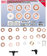 INJECTOR COPPER RING ASSORTMENT | 551 PCS. (8107)