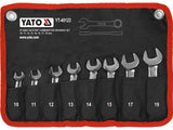 8PCS RATCHET WRENCH WITH SHORT HAND SET (YT-49123)