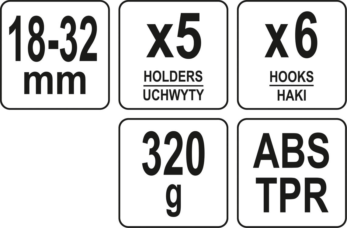 MULTIPLE HOLDER WITH SPRING (YT-87650)