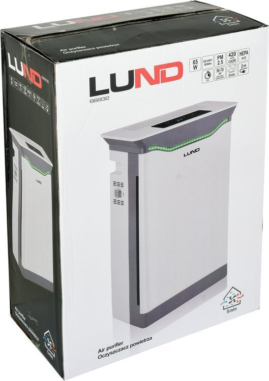 AIR PURIFIER 65W, 420M3/H (66932)