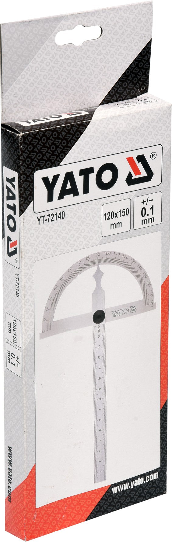 PROTRACTOR  0-120 X 150 MM (YT-72140)