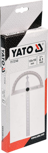 PROTRACTOR  0-120 X 150 MM (YT-72140)