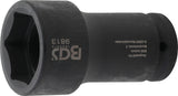 IMPACT SOCKET, HEXAGON, DEEP | 20 MM (3/4") DRIVE | 41 MM | FOR FUSO / MITSUBISHI (9813)